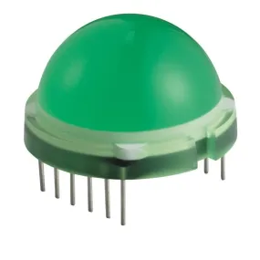 20.0mm Round Big LED (Green)