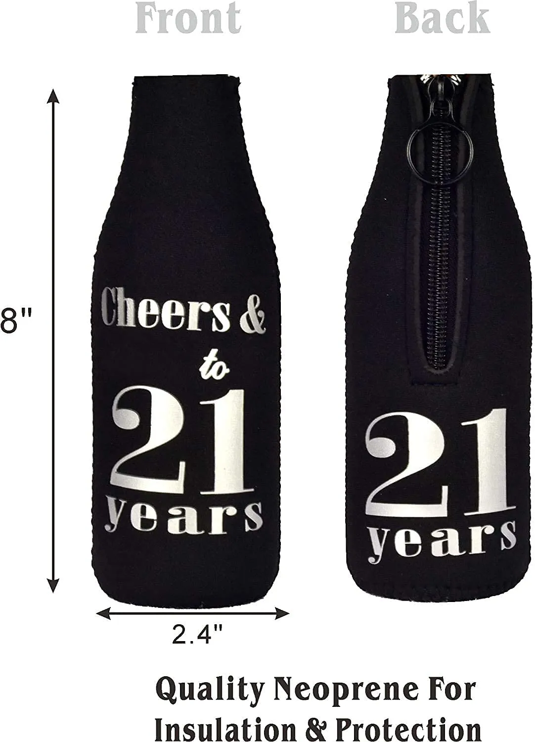 21st Birthday Gifts for Men, 21st Birthday Gifts, 21st Birthday Can Coolers, 21st Birthday