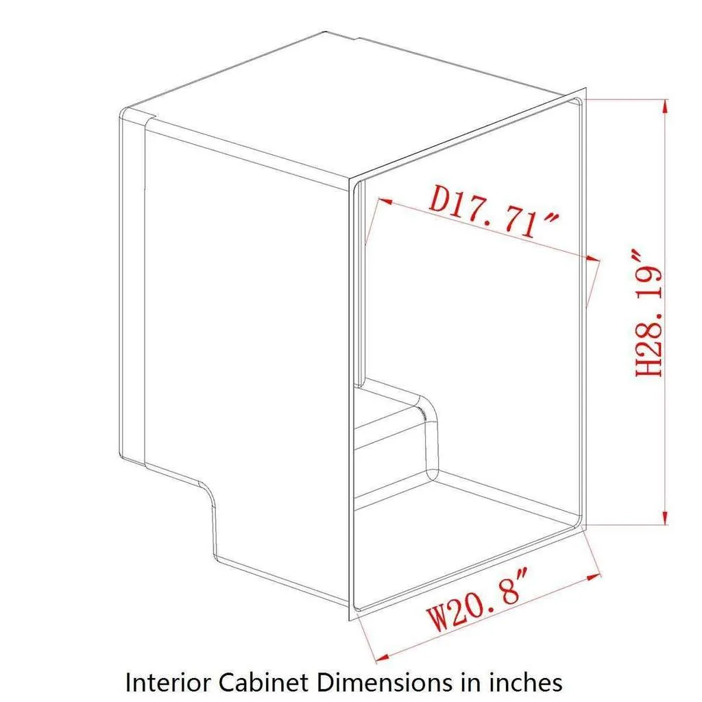 24 Inch Under Counter Beer Cooler Fridge Built In