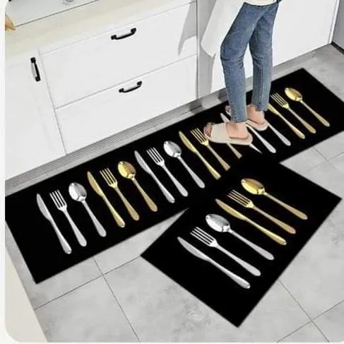 2Pcs kitchen mats