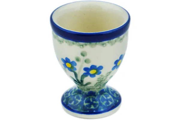 2" Egg Holder - Blue Daisy Circle