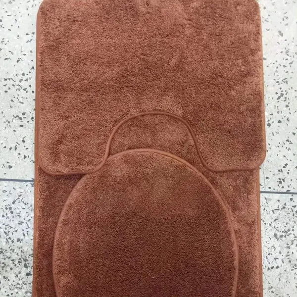 3pcs Bathroom &Toilet Mats