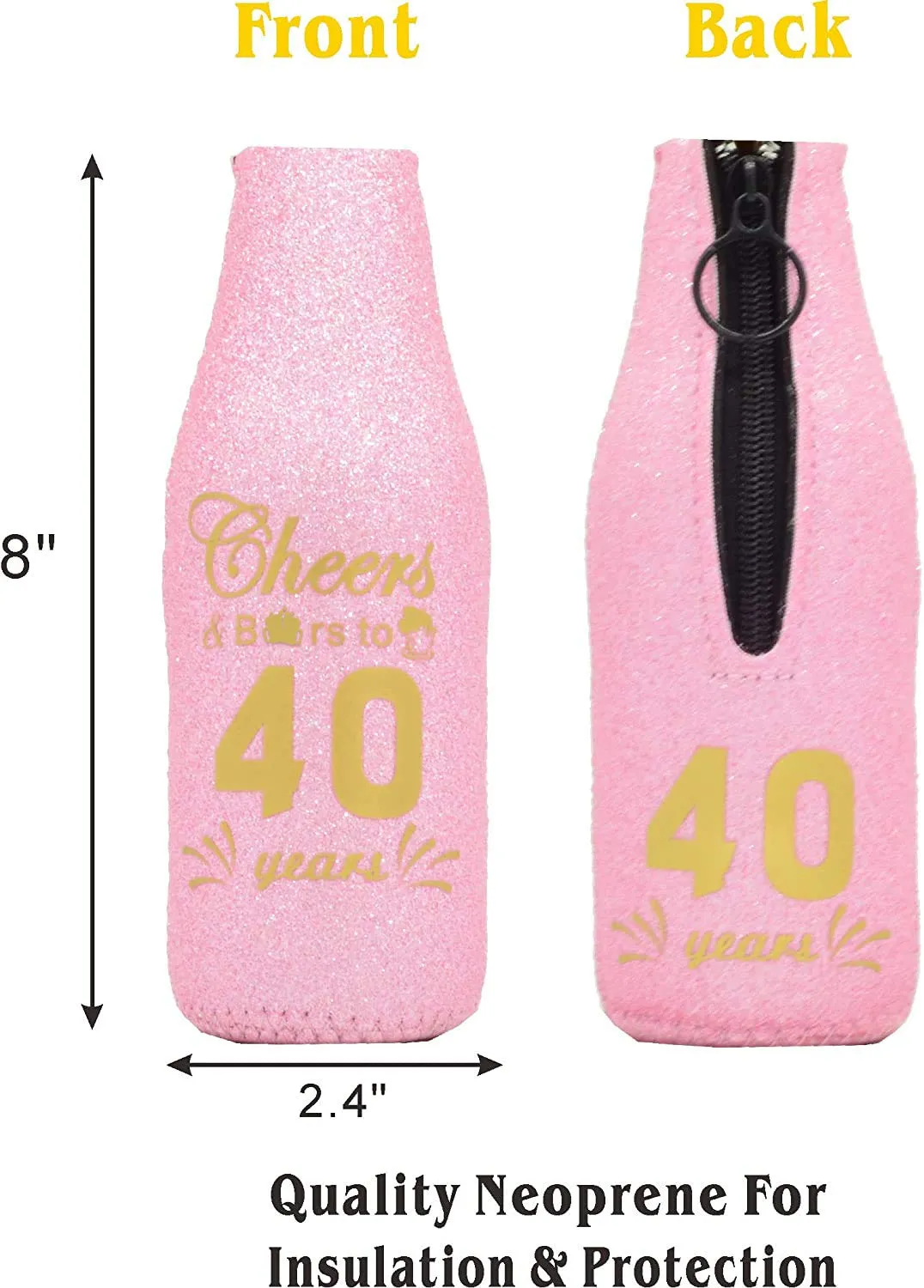 40th Birthday Gifts for Women, 40th Birthday Gifts, 40th Birthday Can Coolers, 40th