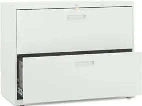 500 Series Two-Drawer Lateral File 36W X28-3/8H X19-1/4D Light Gray