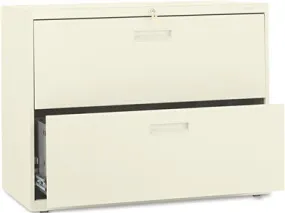 500 Series Two-Drawer Lateral File 36W X28-3/8H X19-1/4D Putty