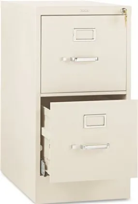 510 Series Two-Drawer Full-Suspension File Letter 29H X25D Putty