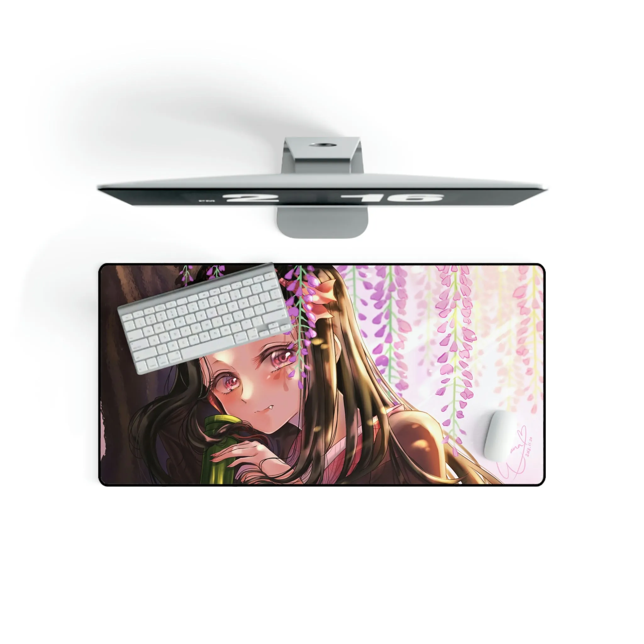 #8.963, Demon Slayer, Nezuko Kamado, Mouse Pad (Desk Mat)