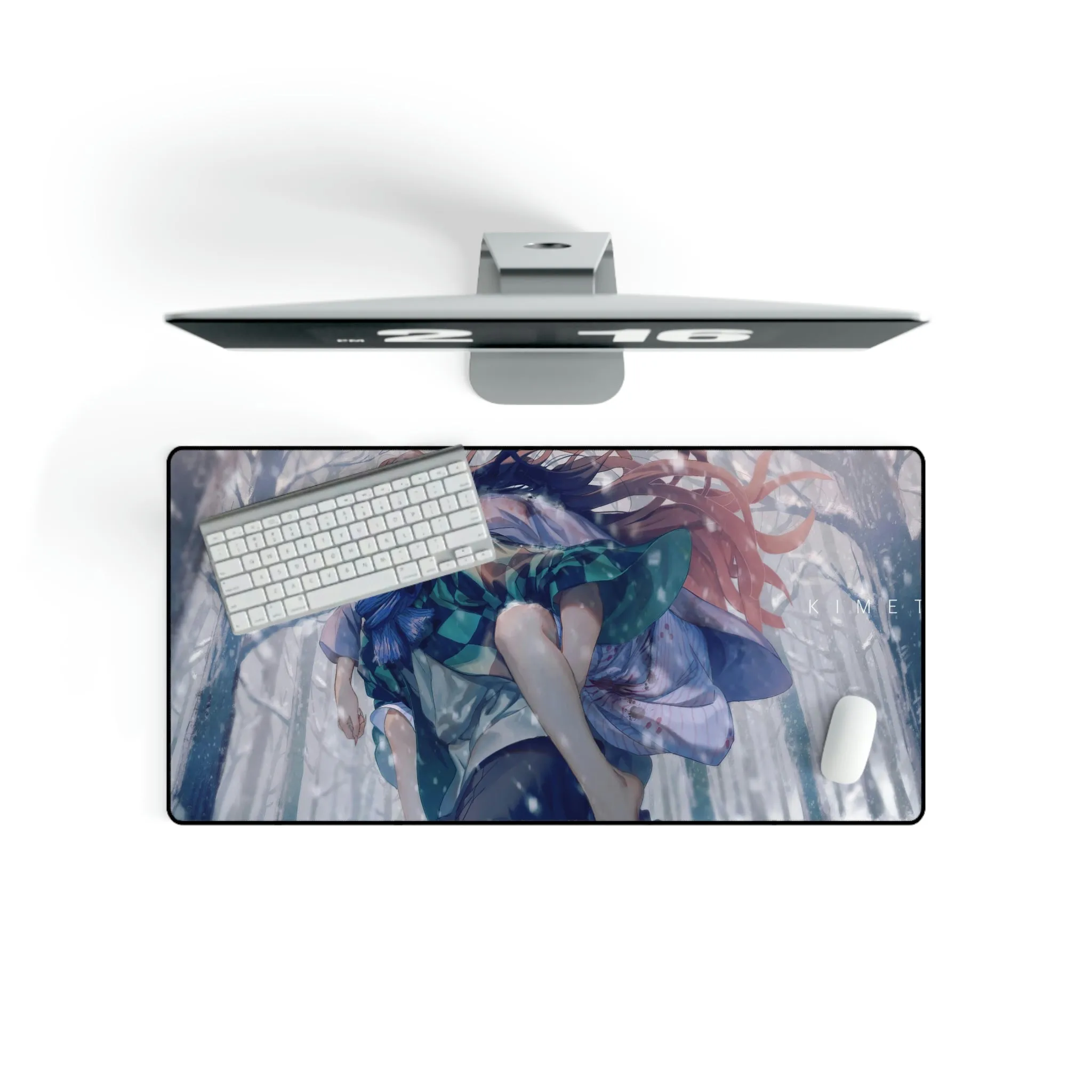 #8.980, Demon Slayer, Tanjiro and Nezuko, Mouse Pad (Desk Mat)