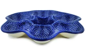 8" Egg Plate - Starry Night