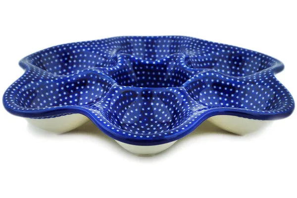 8" Egg Plate - Starry Night