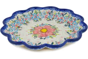 9" Egg Plate - Aster