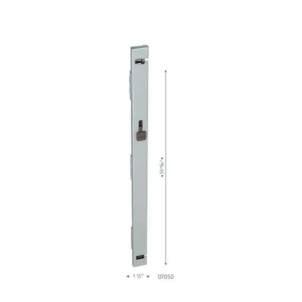 Abus - 07010 - Steel File Bar / Security Lock Bar for Locking File Cabinets - 1 to 5 Drawers - Optional Lengths