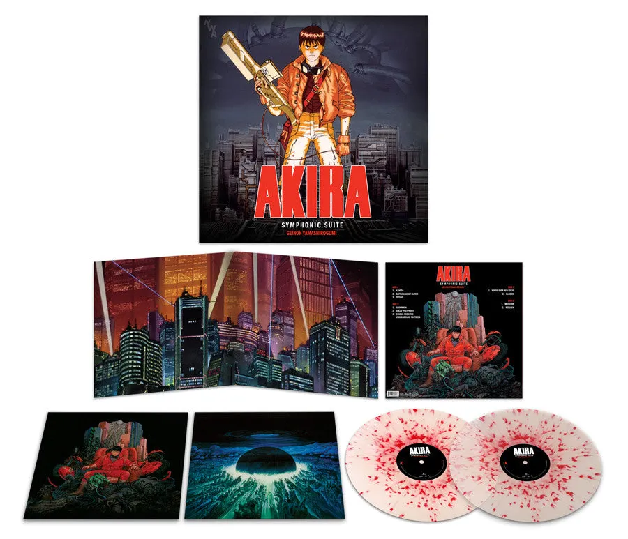 AKIRA - Original Soundtrack LP (Pre-Order) 150g Clear w Red Splatter