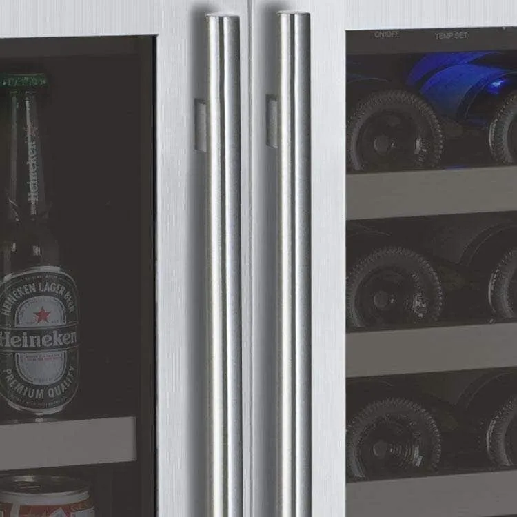 Allavino FlexCount II Tru-Vino 1.0 Amps 30 Bottle/88 Can Dual Zone Beverage/Wine Fridge VSWB30-2SF20