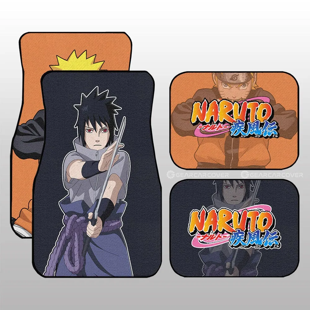 And Sasuke Car Floor Mats Custom NRT