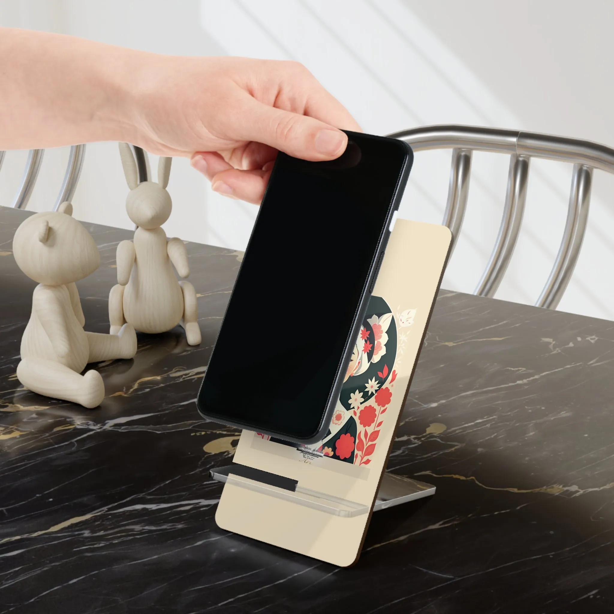 Asian Silverfox Mobile Display Stand for Smartphones