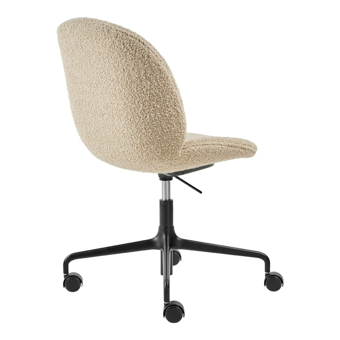 Beetle Meeting Chair - 4-Star Base w/ Castors - Height Adjustable - Fully Upholstered