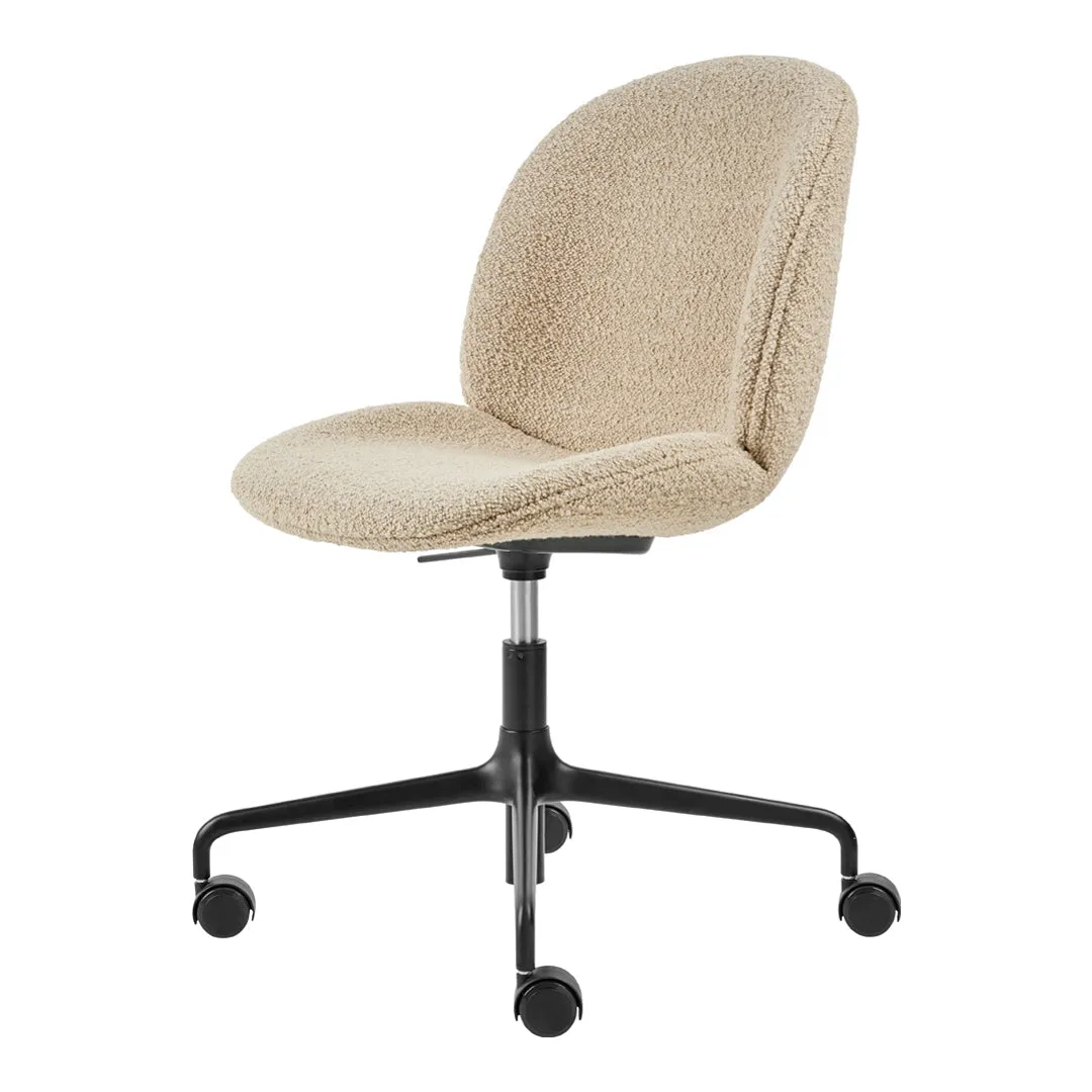 Beetle Meeting Chair - 4-Star Base w/ Castors - Height Adjustable - Fully Upholstered