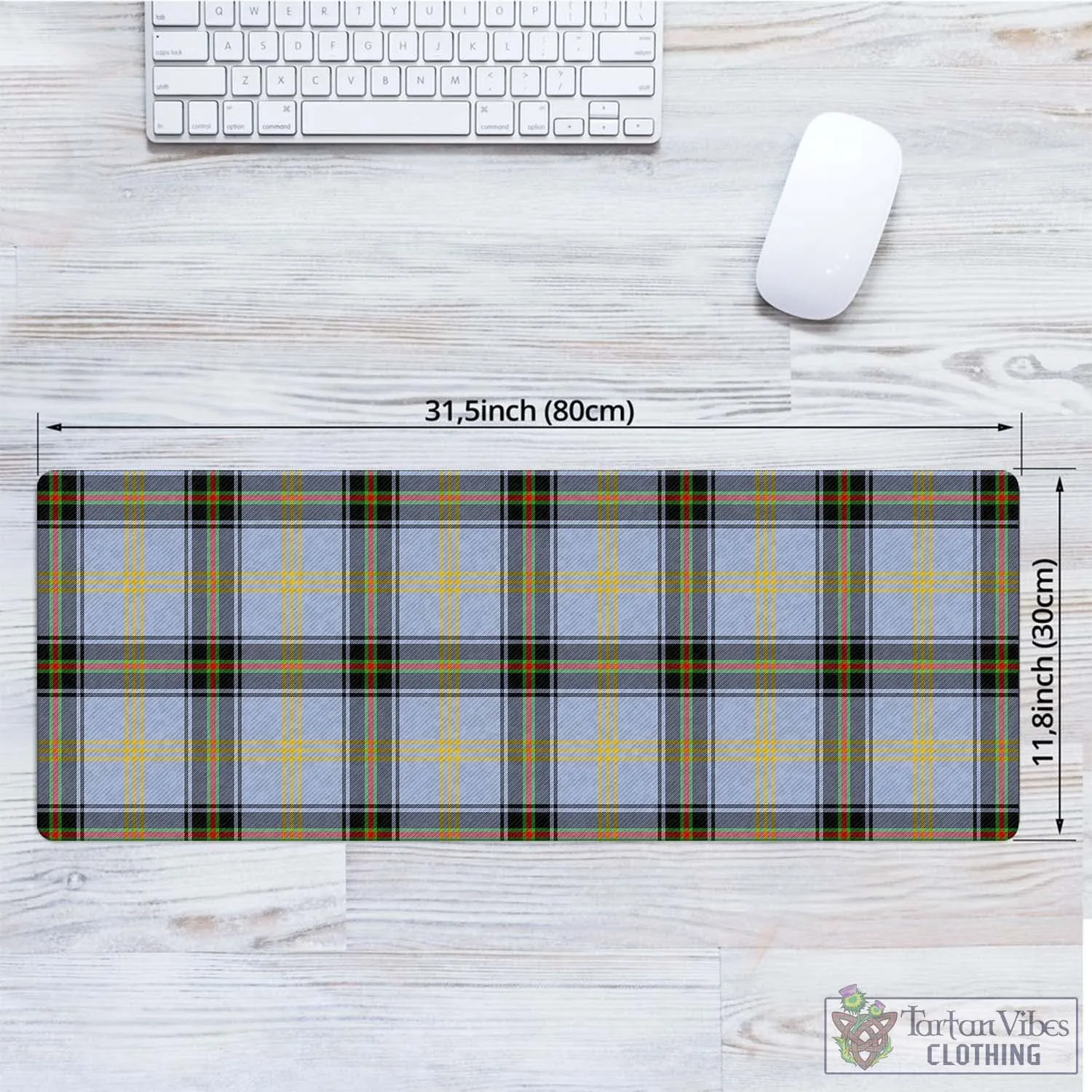 Bell Tartan Mouse Pad