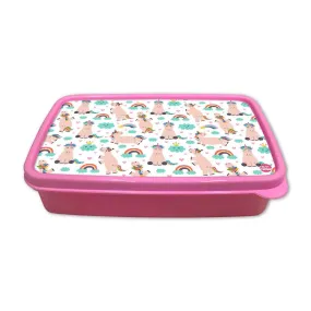 Best Snack Containers for School Girls Lunch Box - Unicorns and Cloud