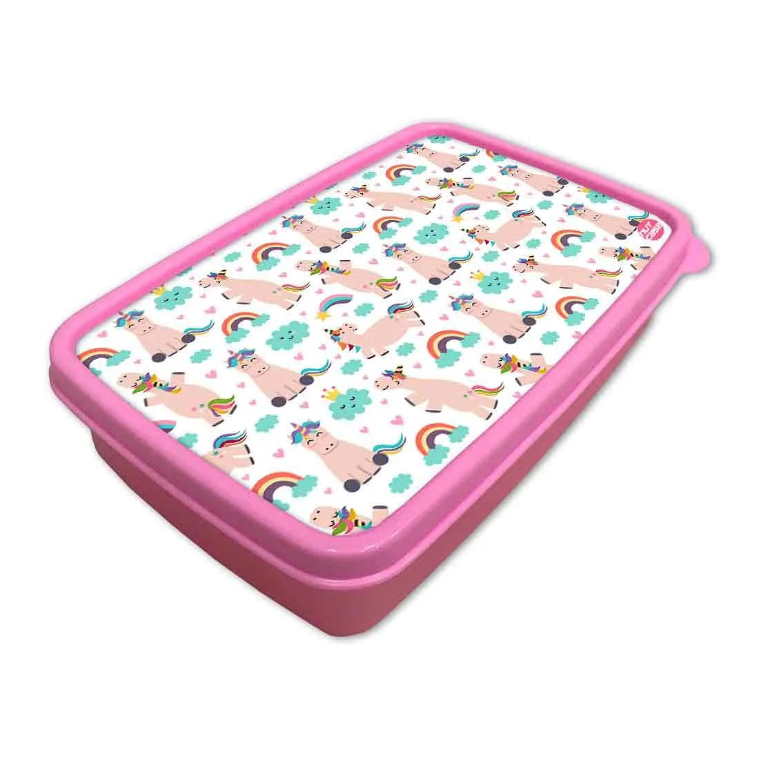 Best Snack Containers for School Girls Lunch Box - Unicorns and Cloud