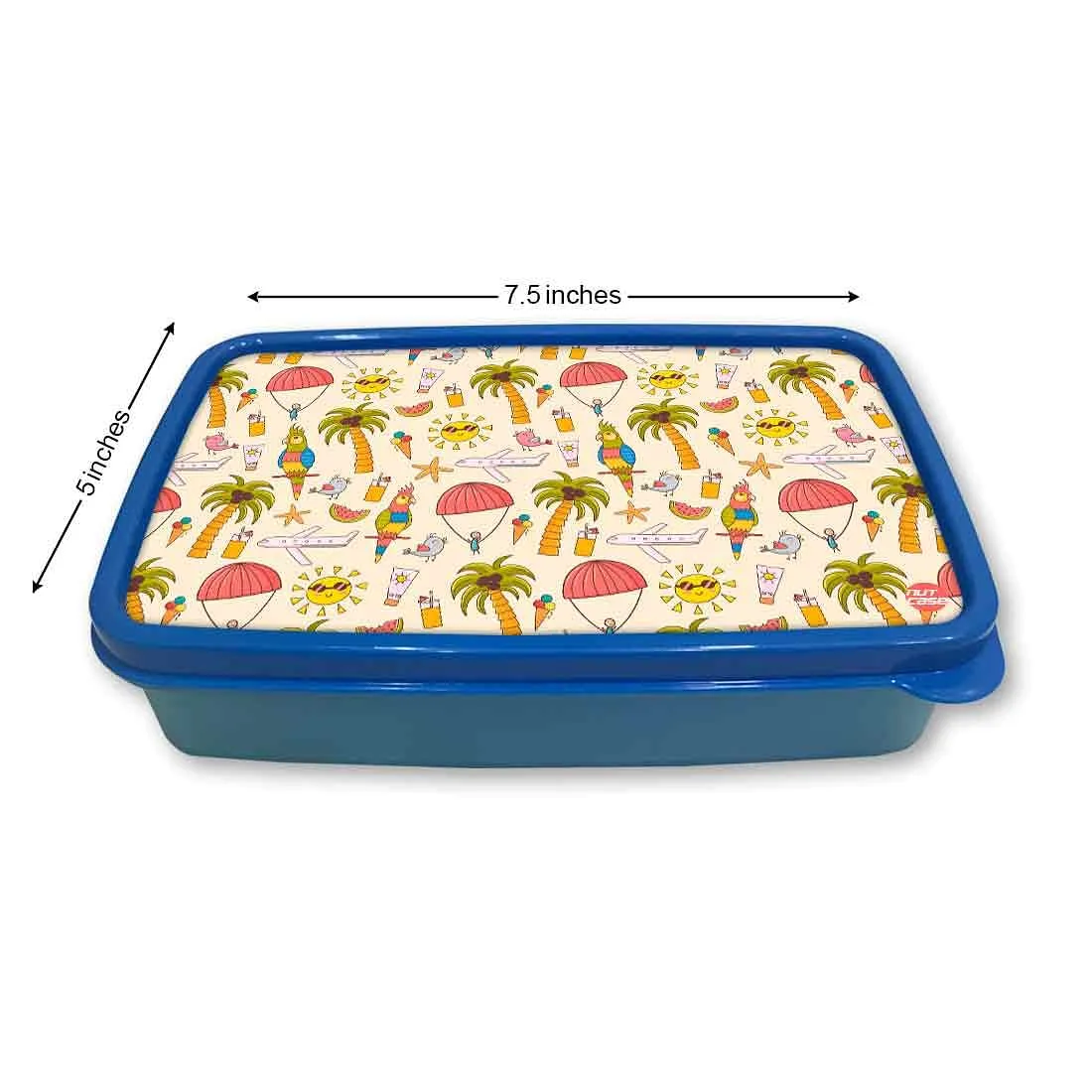 Best Snacks Storage Box for School Boys With Small Container - Summer Time