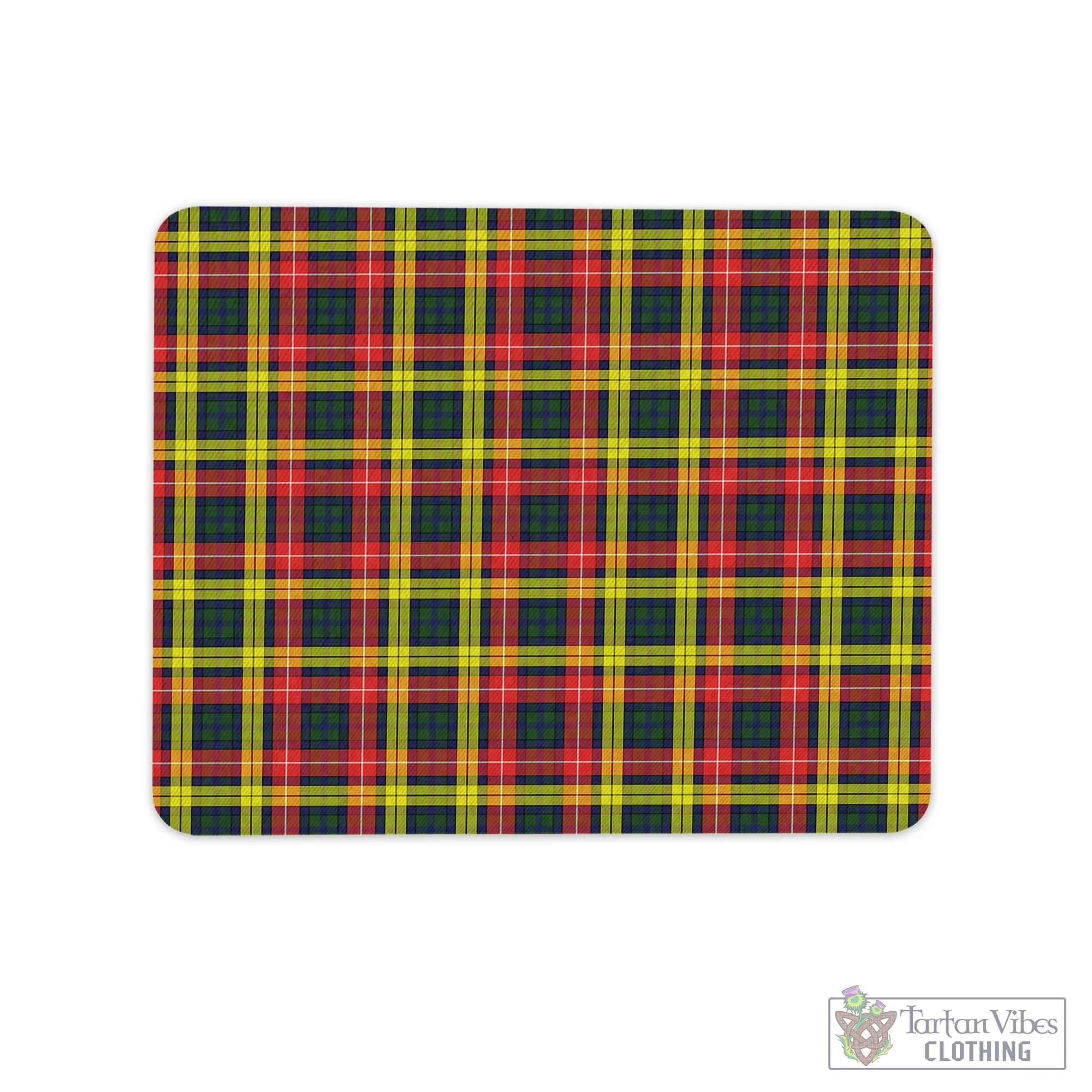 Buchanan Modern Tartan Mouse Pad