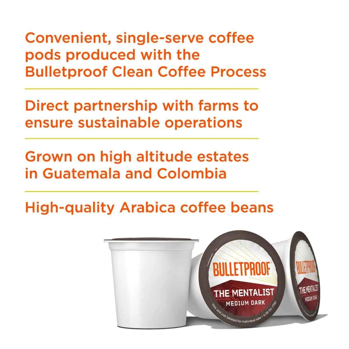 Bulletproof Single-Serve Coffee Pods