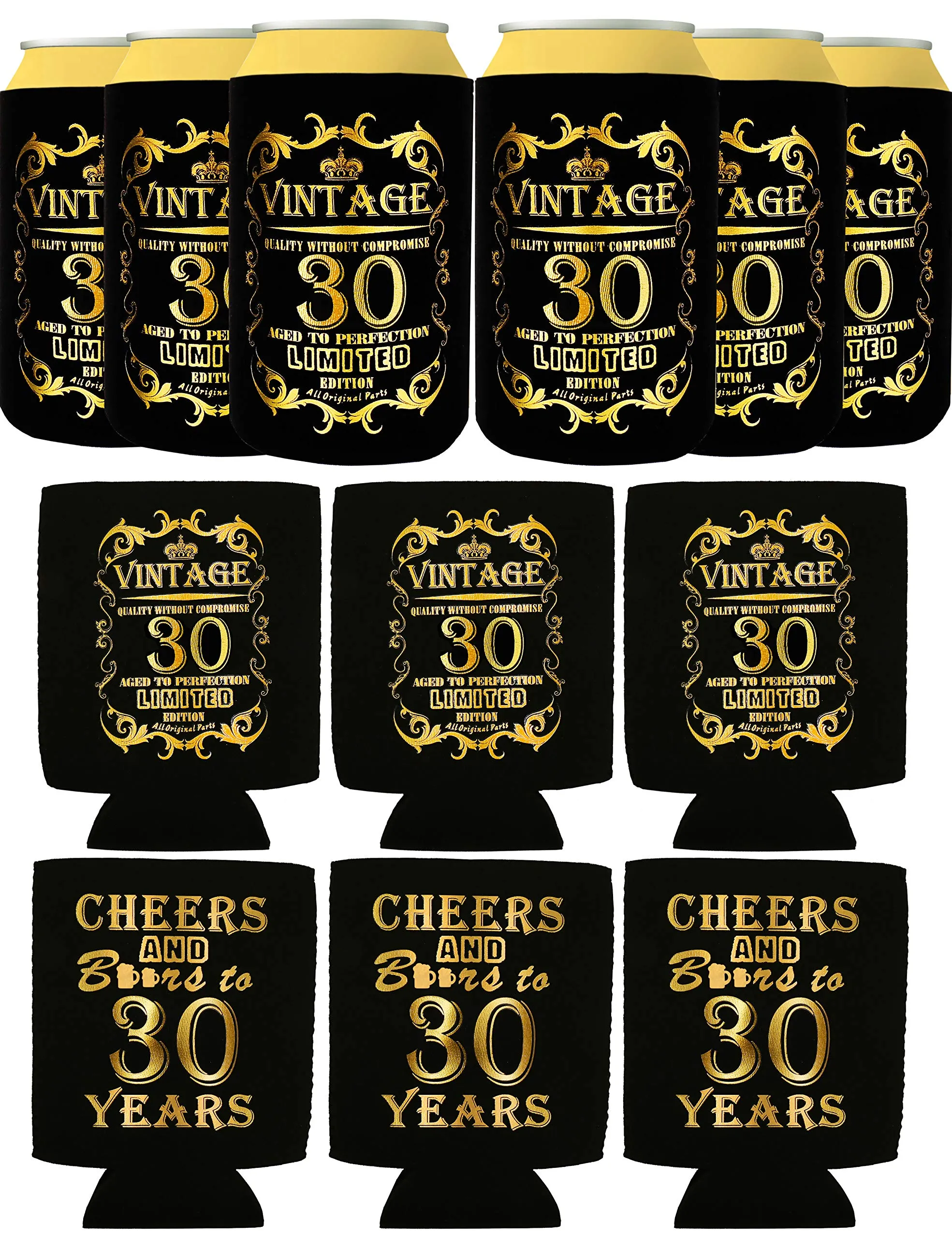 Cheers to 30 Years,30th Birthday Decorations for Men,30th Birthday Gift for Men,30th