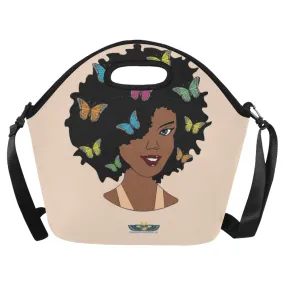 Chocolate Butterfly Diva Lunch Bag