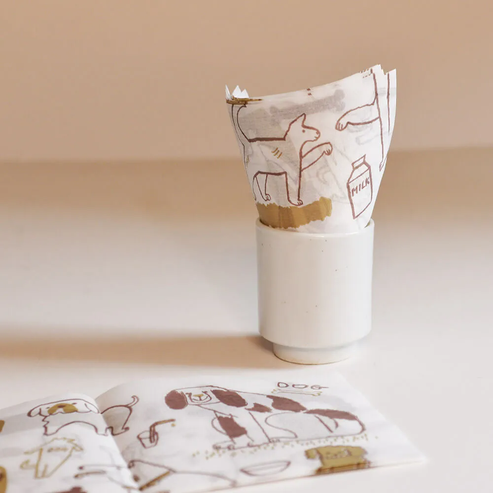 Classiky x Toranekobonbon Paper Napkin - Dog