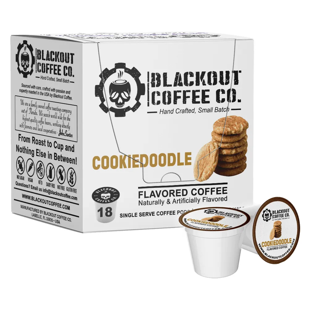 COOKIEDOODLE FLAVORED COFFEE PODS 18CT