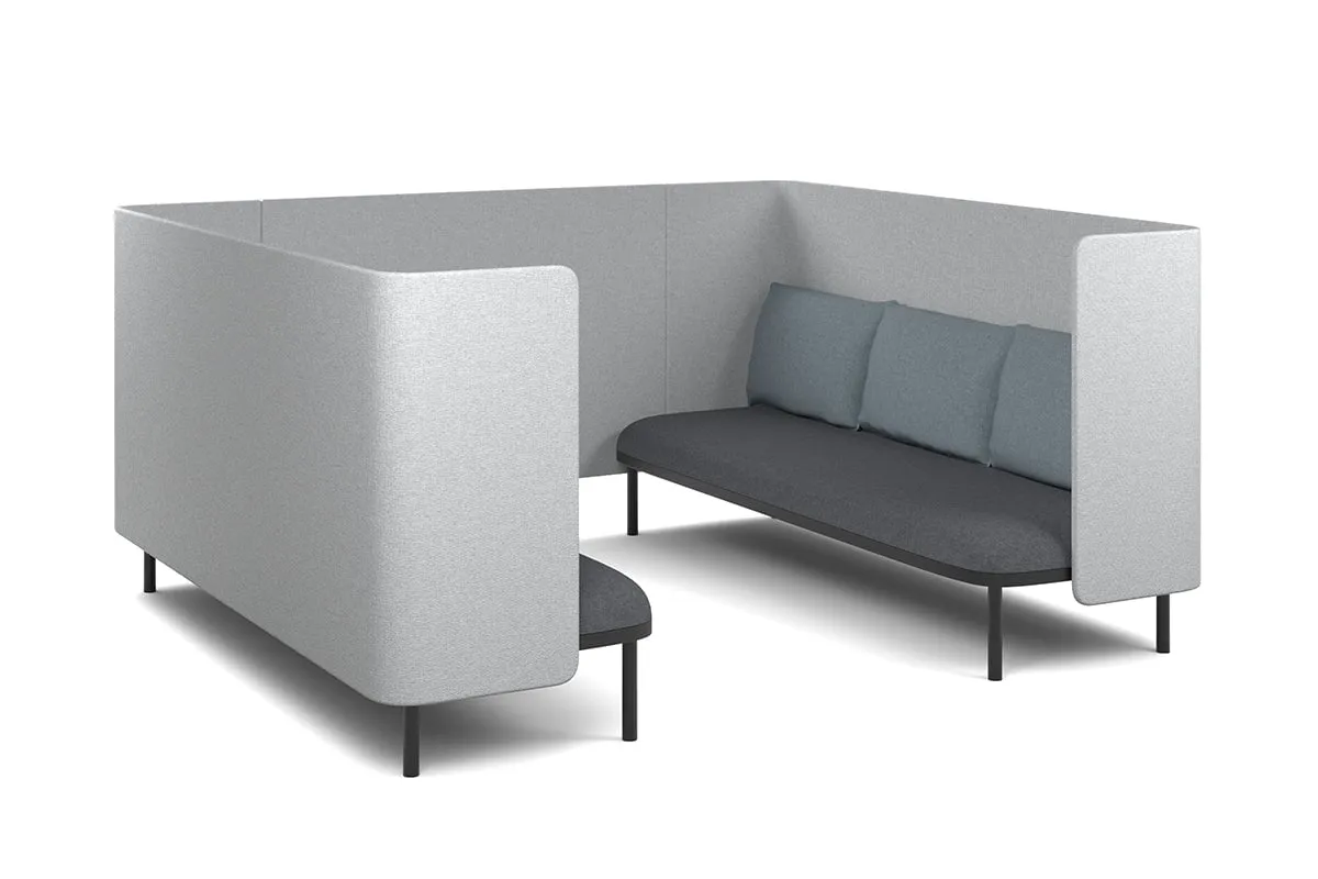 Cozy Two Triple Seater Pod Privacy Booth