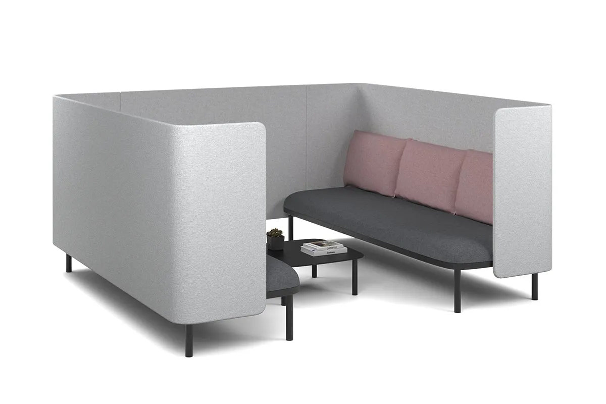 Cozy Two Triple Seater Pod Privacy Booth