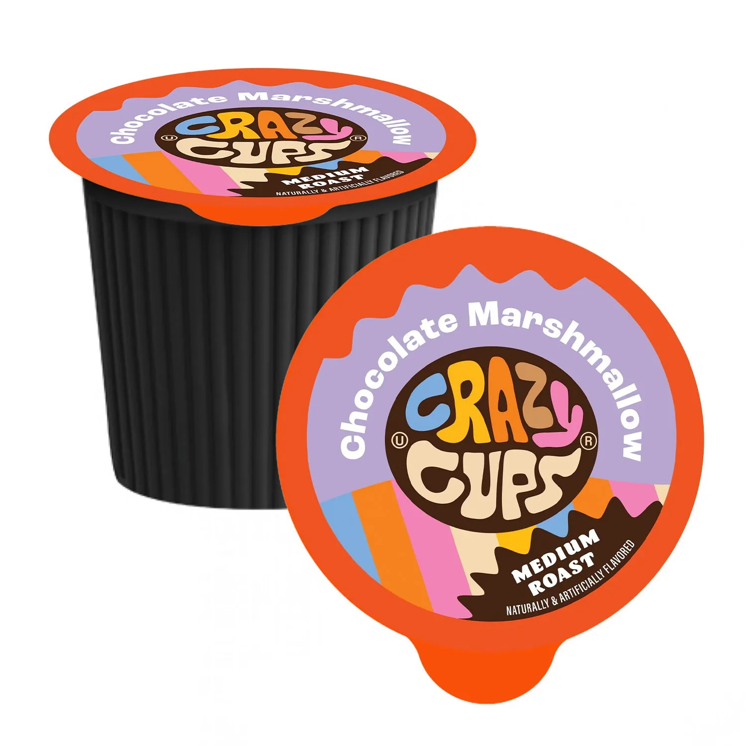 Crazy Cups Decaf Chocolate Marshmallows Single Serve Coffee 22 Pack