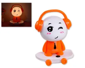 Cute Kid Cartoon Table Desk Home Switch Night Lamp Light- Orange DJ