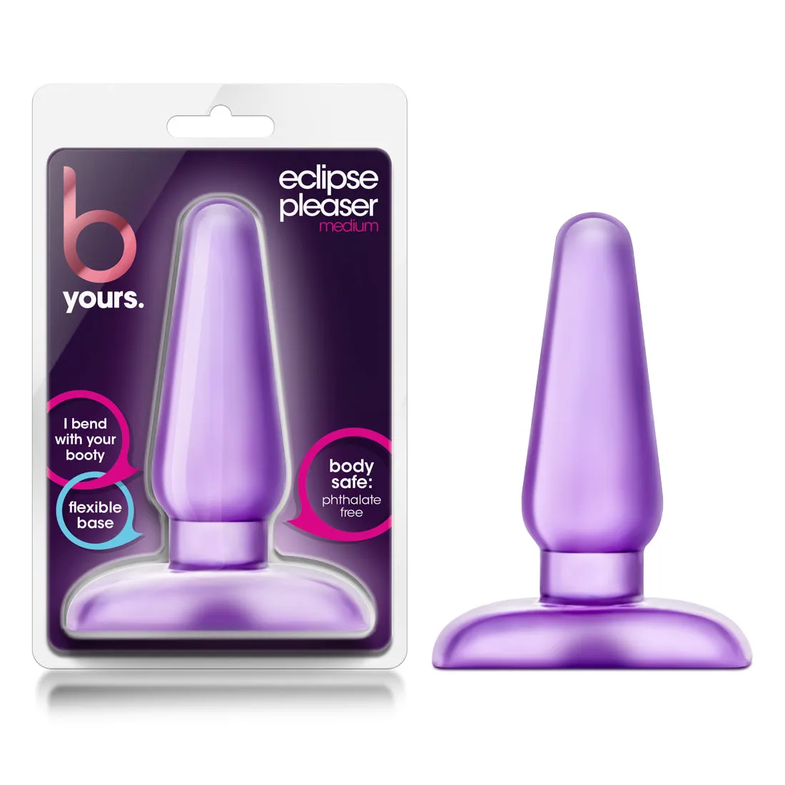 Eclipse Pleaser: Beginner-Friendly Slim Anal Plug for Fun and Comfort