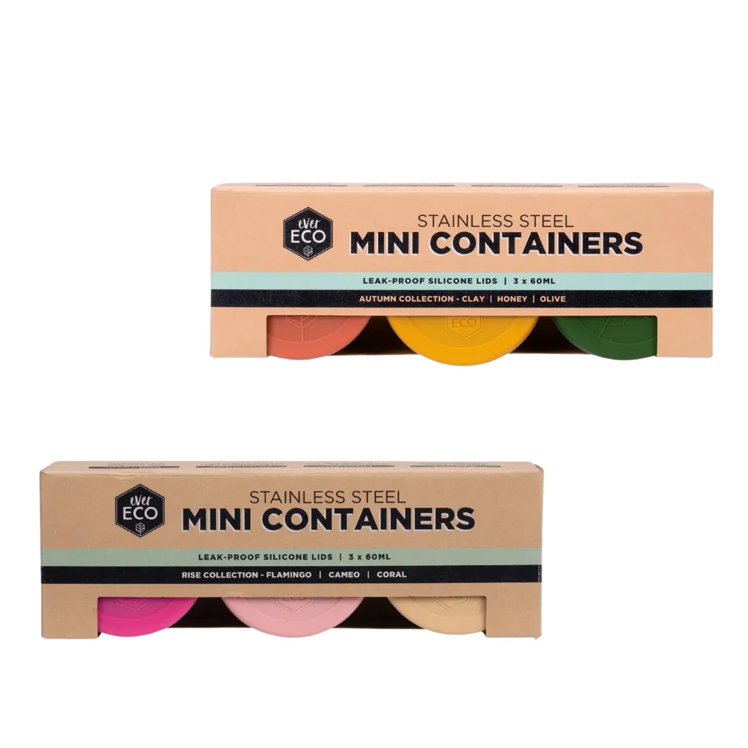 Ever Eco - Stainless Steel Mini Containers Various