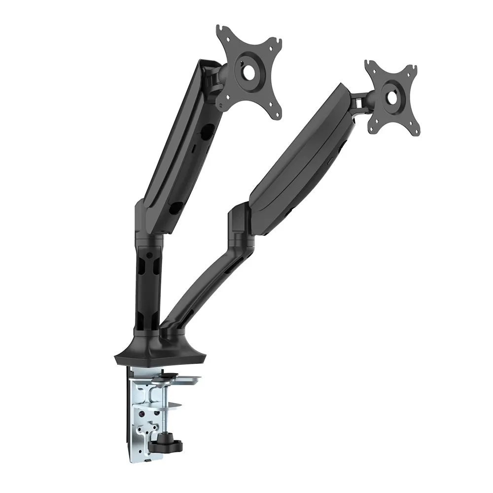 Executive Gas Spring Dual Monitor Arm