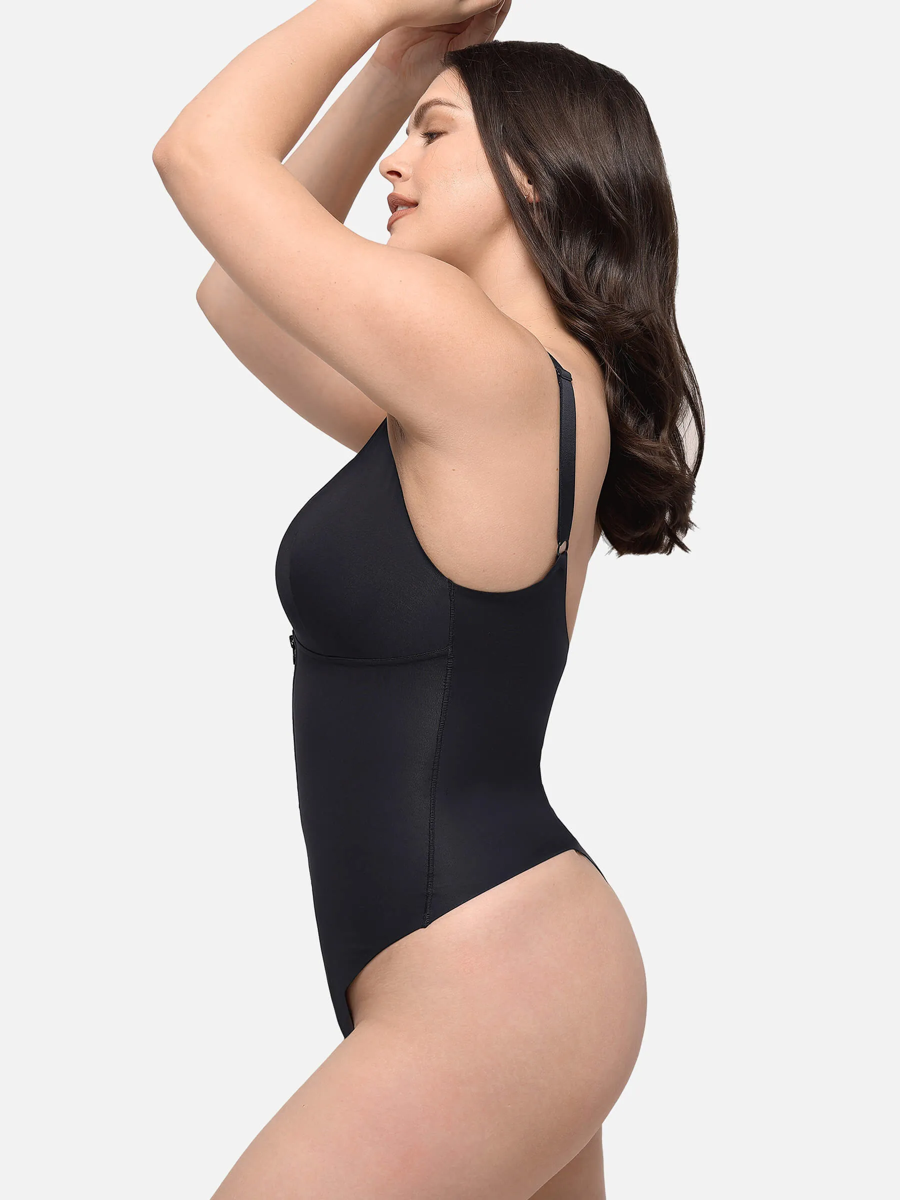 Feelingirl Seamless Sculpting Bodysuit with Adjustable Fit