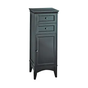 Foremost BECS1743 Floor Cabinet, 1-Door, 1-Shelf, 2-Drawer, Wood, Espresso