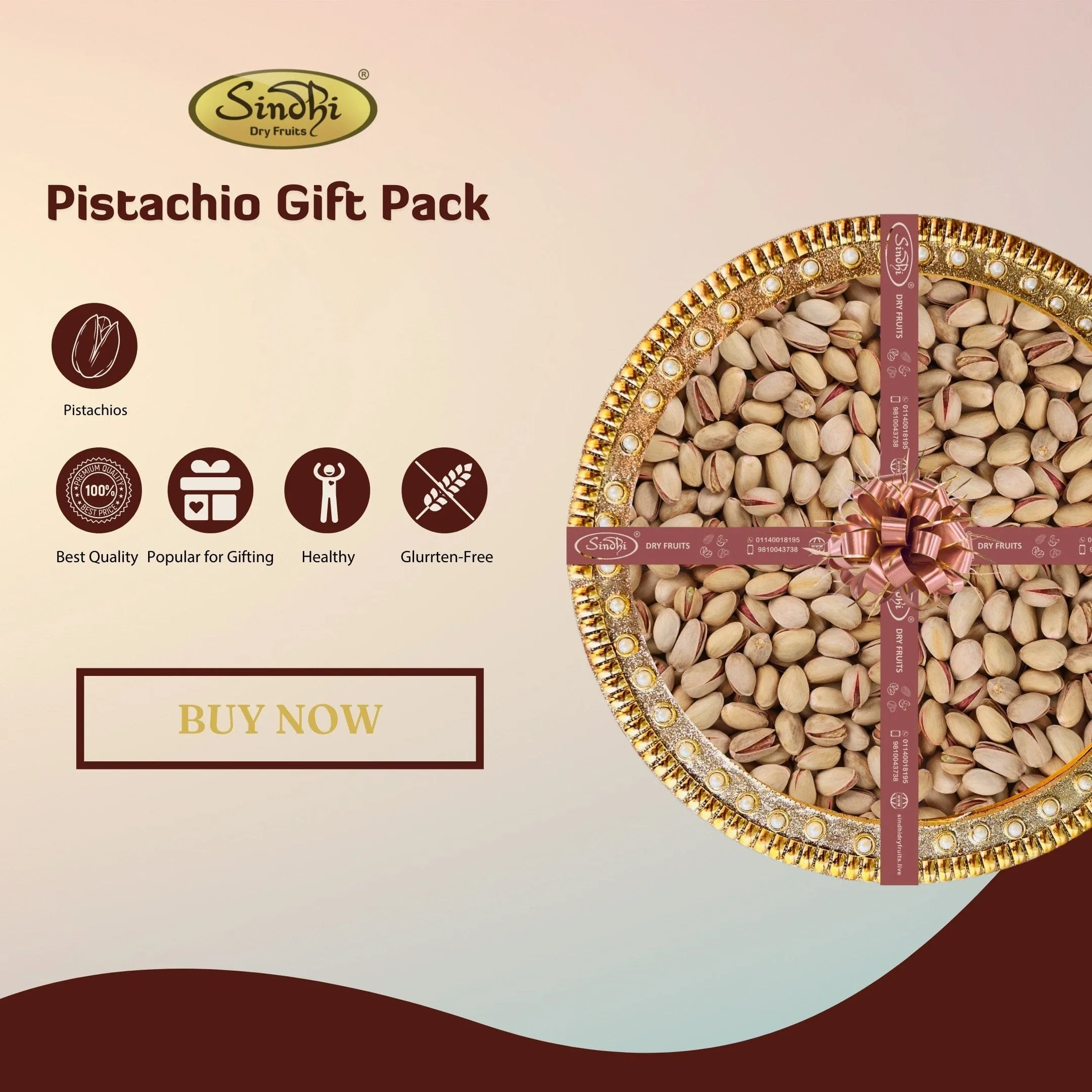 Gift Pack Containing Pistachios