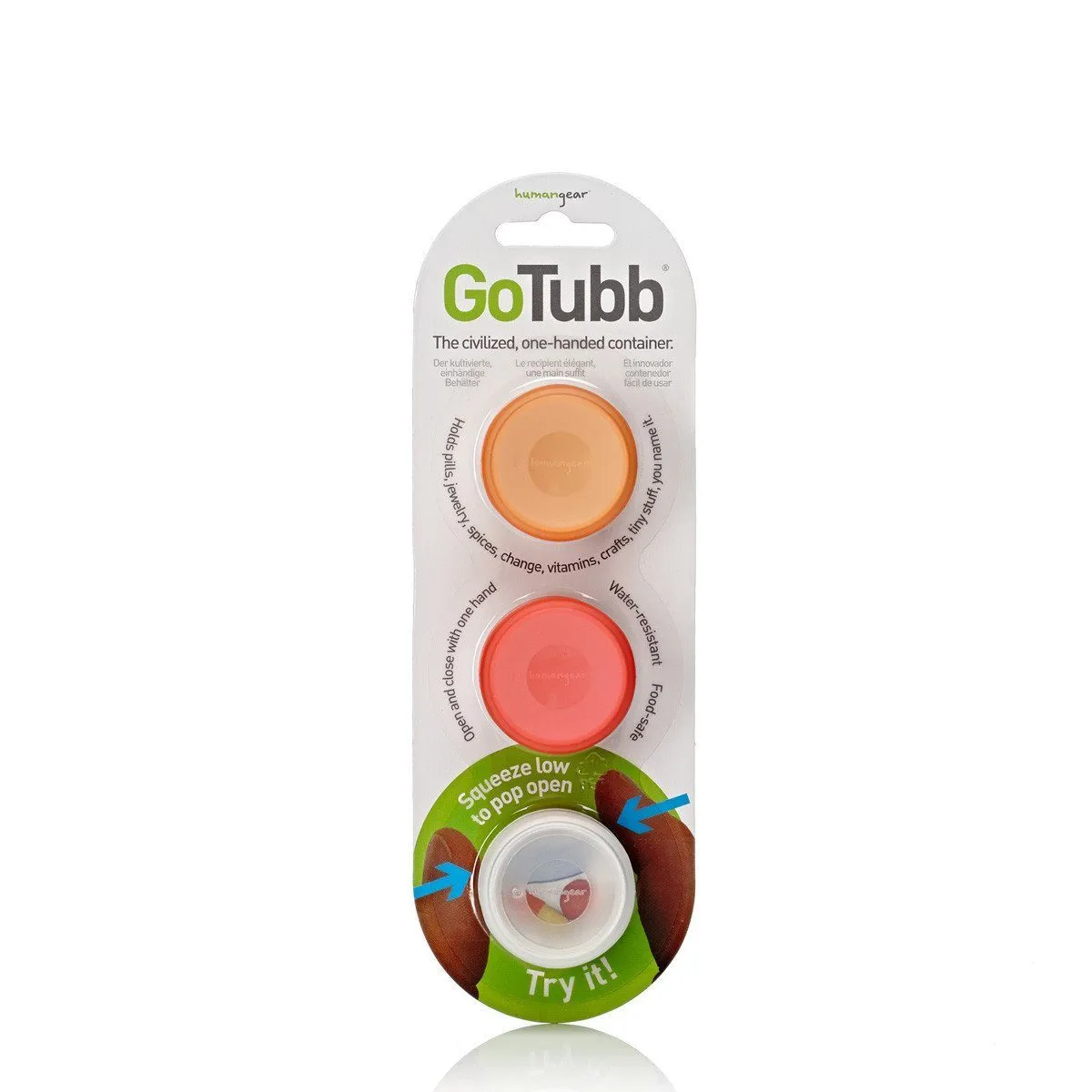 GoTubb 3 Pack 0.4 oz/ 14 ml