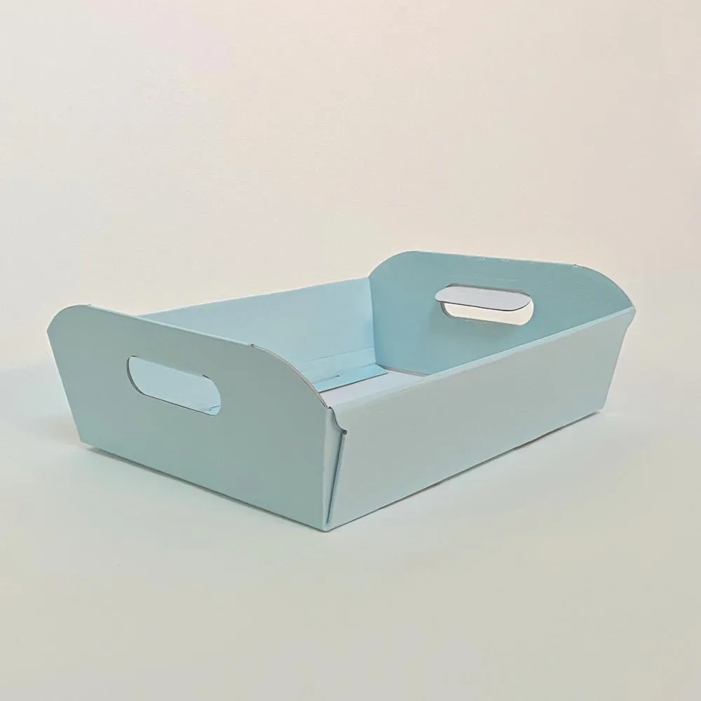 Large Hamper Serving Tray - Blue