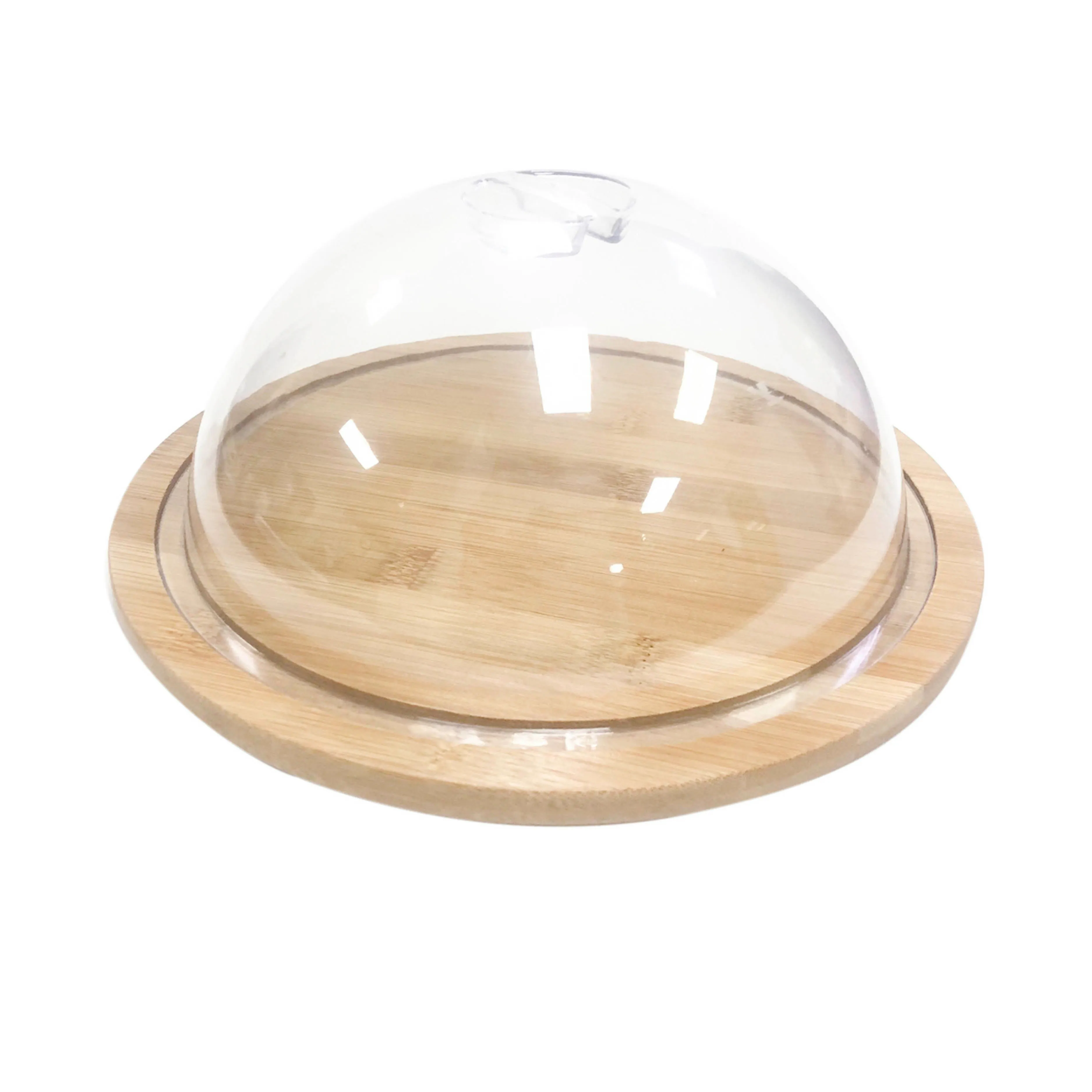 Masflex Round Charcuterie Board with Lid 24.5 x 10cm