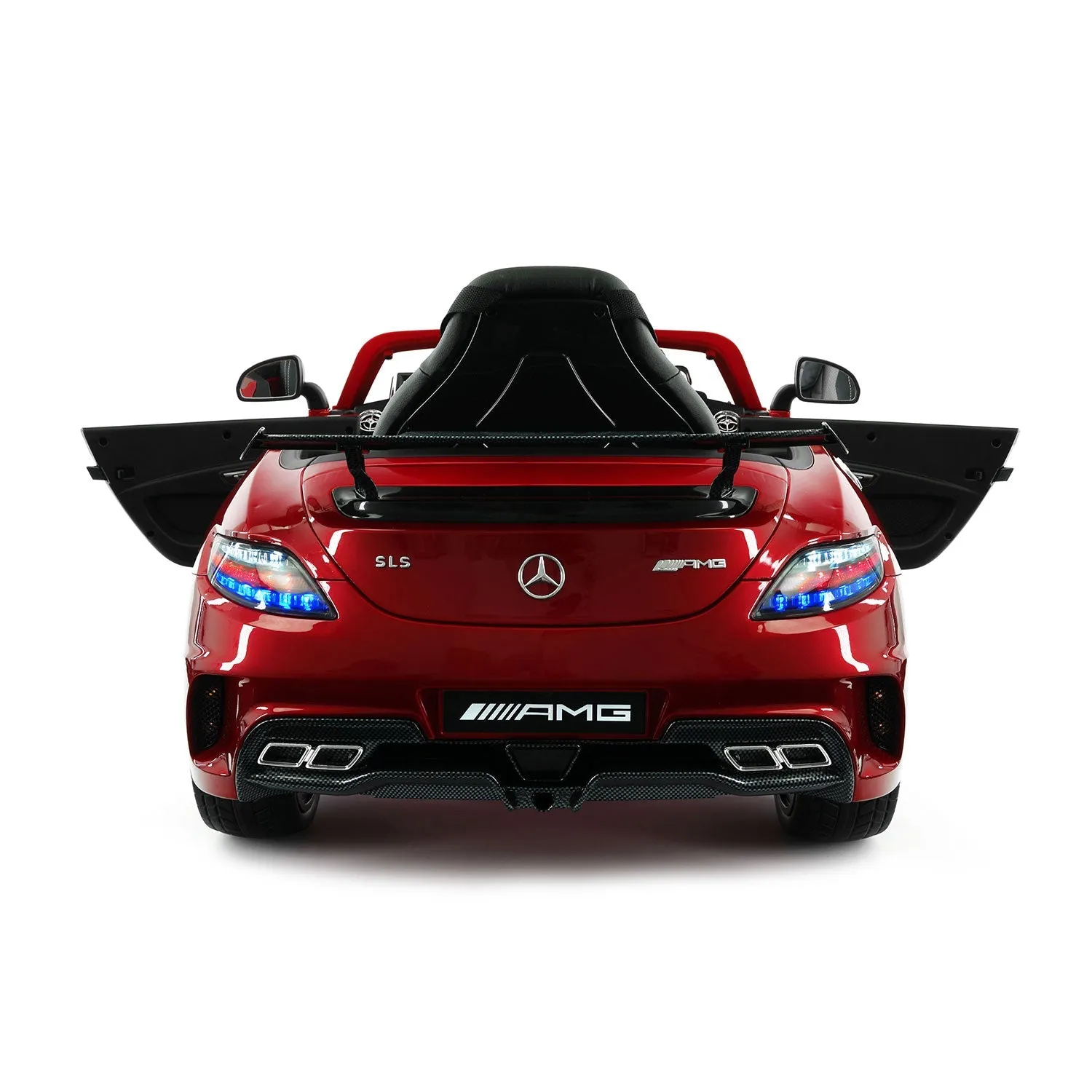 Mercedes Sls Amg Final Edition 12v Kids Ride-on Car With Parental Remote | Cherry Red