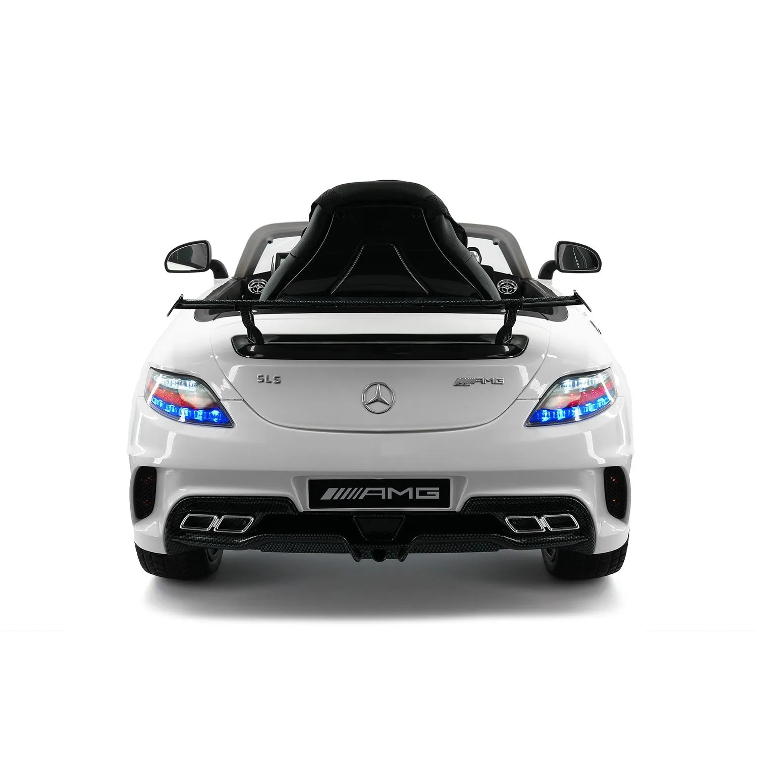 Mercedes Sls Amg Final Edition 12v Kids Ride-on Car With Parental Remote | White