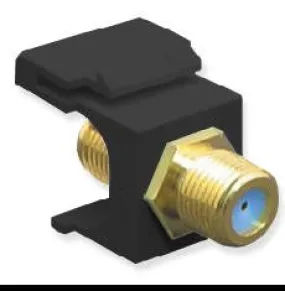 Module- F-type- Gold Plated- 3 Ghz- Bk