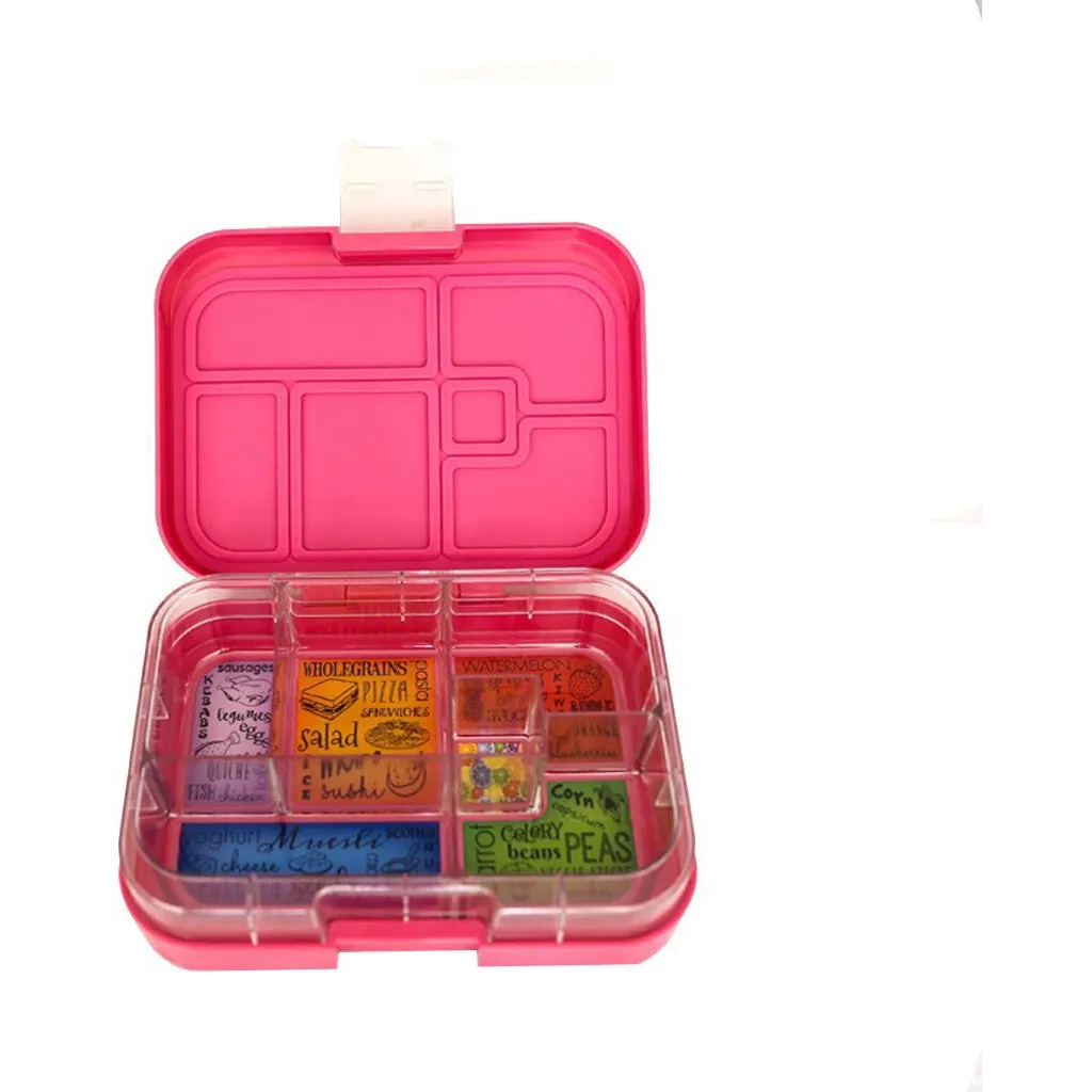 Munchbox - Maxi6 Bento Lunch Box - Pink Princess