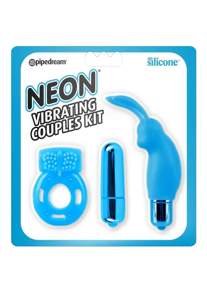 Neon Silicone Vibrating Couples